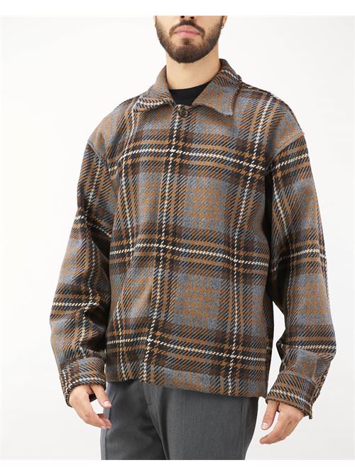 Checked wool overshirt I'm Brian I'M BRIAN | Jacket | CA309828